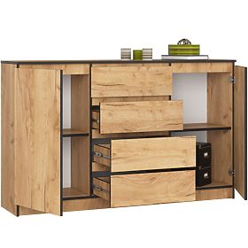 KOMODA K160 2D 4SZ CLP PK HRAST CRAFT