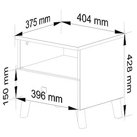KOMODA MOBI K-01 BIJELA CRNA