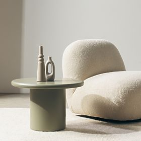 Konferencijski stolić Arce 60 cm, maslinast, mat, lectus