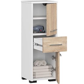 KUPAONSKI ORMARIĆ FIN STUP 30 2D 1SZ 85cm PK BIJELA / SONOMA