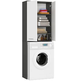 KUPAONSKI STUP FIN 180 ZA PERILICU PUNI 2D - SIVA / BIJELA