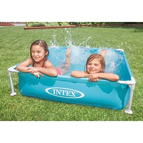 Kvadratni okvirni bazen za djecu 122x122x30 cm INTEX 57173, INTEX