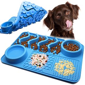 LICK MAT USPORAVAJUĆA HRANU PLAVA