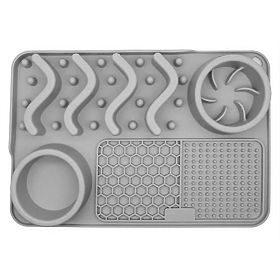 LICK MAT USPORAVAJUĆA HRANU SIVA