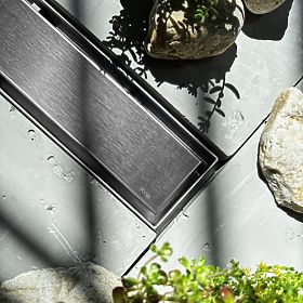 Linearni odvod REA NEOX PRO Brušeni čelik 60