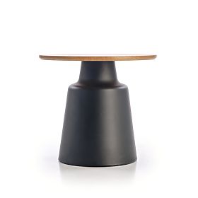 MALOMI set od 2 klupa, prirodna/crna (2p=1ks), Halmar