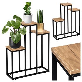 Metalni stalak za cvijeće loft AGRAS CRAFT