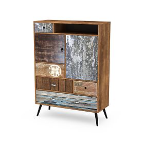 MEZO KM4 komoda višebojna (2p=1ks), Halmar