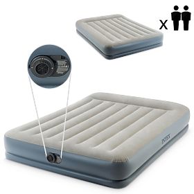 Nafukovací madrac 203x152 cm s pumpom, dvostruki Intex 64118ND, INTEX