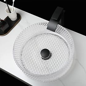 Namještajni umivaonik Rea Cristal Transparent 35, Rea