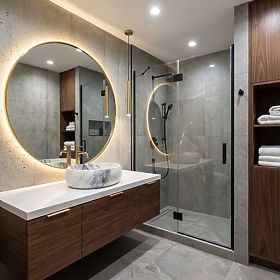 Namještajni umivaonik Rea Linda Granit Mat