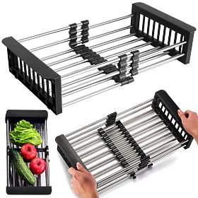 Ocjedivač košarica za sudoper ORDOS crna