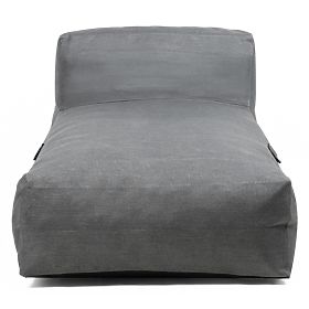 Otomanska za vrtni kutni set Vacuum s navlakom, siva