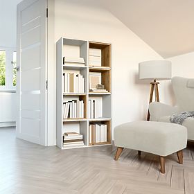 Polica Malax 2X4 BIJELA