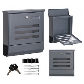 Poštanski sandučić za pisma i novine od nehrđajućeg čelika