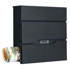 Poštanski sandučić za pisma Vidar crni