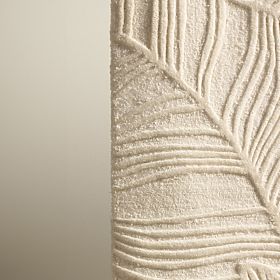 Pravokutni tepih Mona tuftani, vuneni, krem, listovi, Veličina tepiha: 190x290, lectus