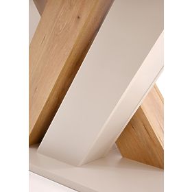 Proširivi stol BRANDON 160-200/90 cm kašmir/dub cremona (2p=1ks)