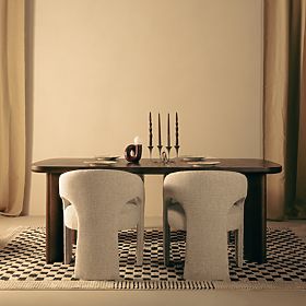 Proširivi stol Marbella 160-200 cm, pravokutni, tamni hrast, lectus