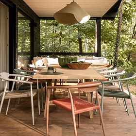 Proširivi vrtni stol Castello, 200-295 cm, izgled tikovine, akacijevo drvo FSC