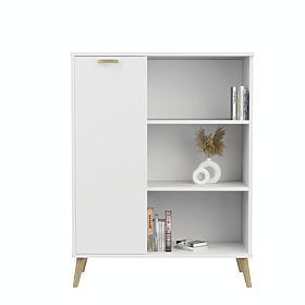 Regal ormar Fondi bijeli, skandinavski