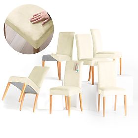 RESTILO navlaka za kauč SENTO boja krem glatki klasični stil