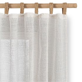 RESTILO zavjesa DRIMAR boja bež moderni stil materijal lan, mikrovlakno 140x250