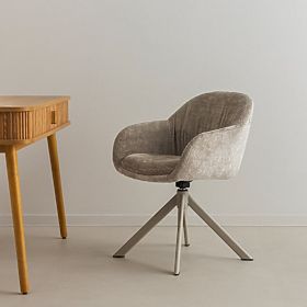 Rotirajuća stolica Kairo, bež, lectus