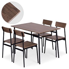 Set namještaja za blagovaonicu kuhinjski stol + 4 stolice MALMO ModernHome