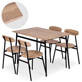 Set namještaja za blagovaonicu kuhinjski stol + 4 stolice OSLO ModernHome