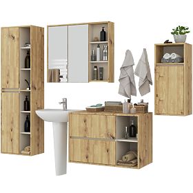 SET VISEĆEG KUPAONSKOG NAMJEŠTAJA VAMI HRAST ARTISAN / KAŠMIR