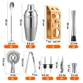 Set za barmene BRADFORD 10 komada