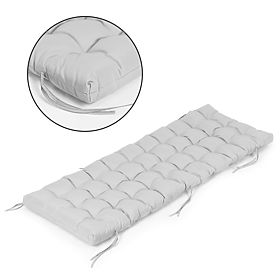 Sivi jastuk za vrtni ležaljku 145 x 52 cm ModernHome, MODERNHOME