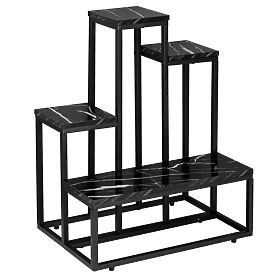 Stalak za cvijeće ANTIRES crni mramor