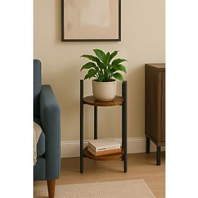 Stalak za cvijeće stojeći stalak za cvijeće dekoracija 2 razine loft ModernHome