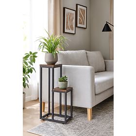 Stalak za cvijeće stojeći stalak za cvijeće ukrasi 2 police loft ModernHome