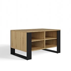 Stolić Modern 4P HRAST ARTISAN CRNI