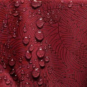 Stolnjak GAIA boja bordo s reljefnim biljnim motivom 30x160 ameliahome