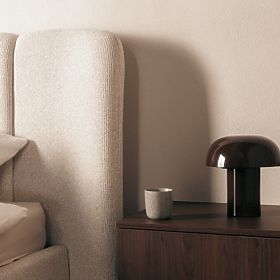 Tapecirani krevet Snoovia 160x200 cm, s podnicom i spremištem, svijetlo bež