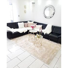 Tepih LOVE SHAGGY model 93600 krem, F.H.Kabis