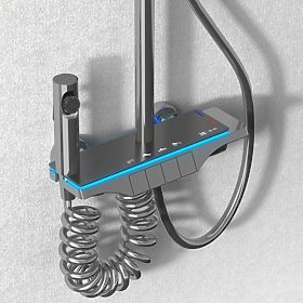 Tuš set REA Savio s LED zaslonom Titan, Rea