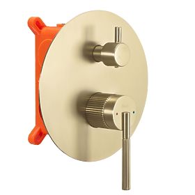 Ugradbeni tuš set Rea Argon Zlatni Četkani + BOX