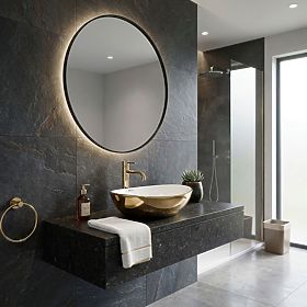 Umivaonik za ploču Rea Sofia Gold / White