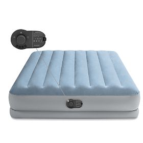 Veliki napuhani madrac za dvije osobe 203x152x36 cm s ugrađenom električnom pumpom krevet INTEX 64, INTEX