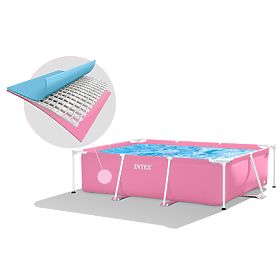Veliki pravokutni vrtni bazen s okvirom 220 x 150 cm INTEX 28266, INTEX