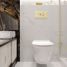 Viseća WC školjka Rea Carter N2 Rimless