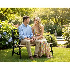 Vrtna klupa čelik-lijevano željezo TITO