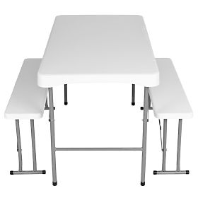 Vrtni catering set STANLEY stol + 2 klupe