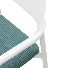 Vrtni set Marinelli, sklopivi stol 230-300 cm + 8 stolica, aluminij, bijeli, lectus