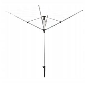 Vrtni stalak za sušenje rublja 260 cm + svrdlo